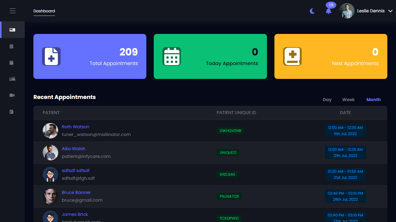 Dashboard Preview